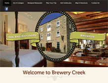 Tablet Screenshot of brewerycreek.com